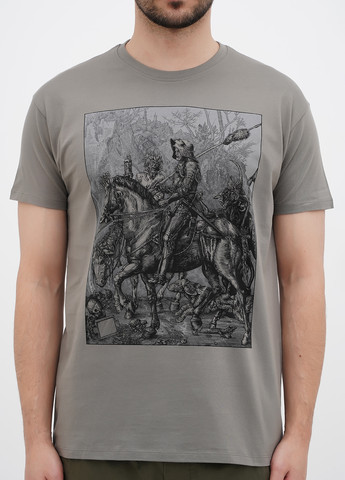 Сіро-зелена футболка Sol's