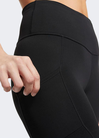 Черные демисезонные леггинсы dx0215-010 Nike