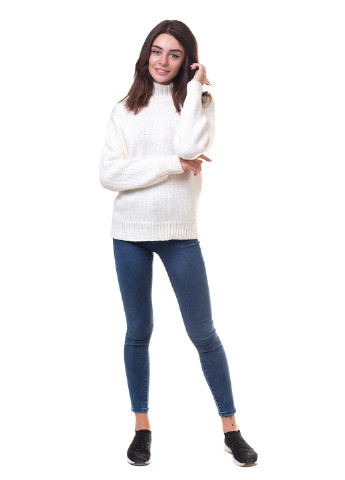Молочний зимовий светр Viviami