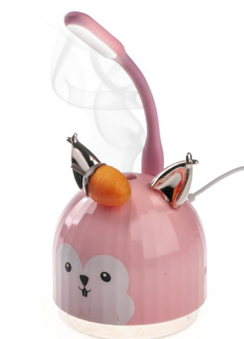 Увлажнитель воздуха Лисичка с шишкой USB c LED подсветкой ProGaily Good Idea розовая