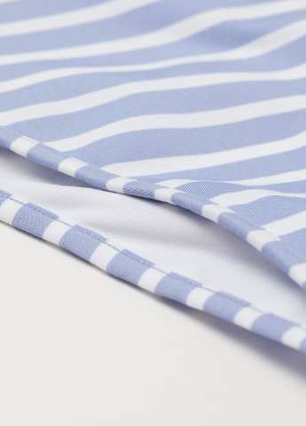 Белые купальные трусики в полоску H&M