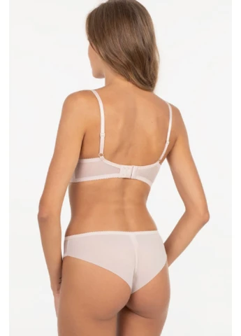 Пудровый бюстгальтер push-up пион magic look 2 3062 Kleo