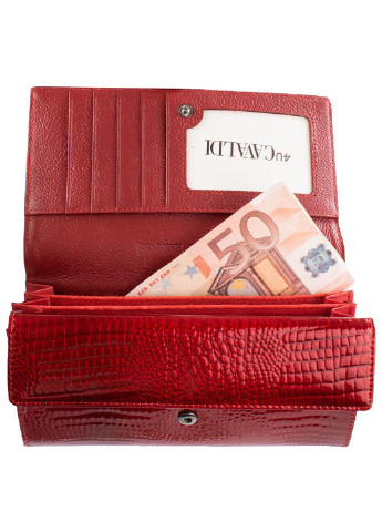 Жіночий шкіряний гаманець 18х10х3,5 см 4U Cavaldi (252133981)