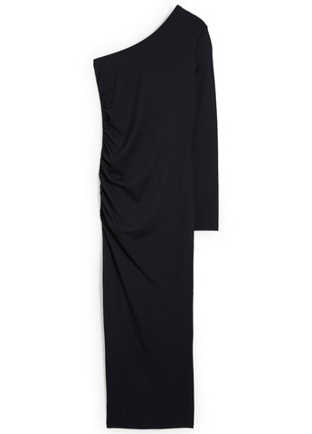 Чорна кежуал сукня силуетна C&A однотонна