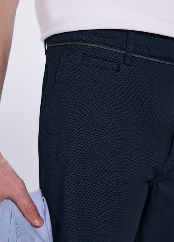 Темно-синие кэжуал демисезонные чиносы брюки Springfield