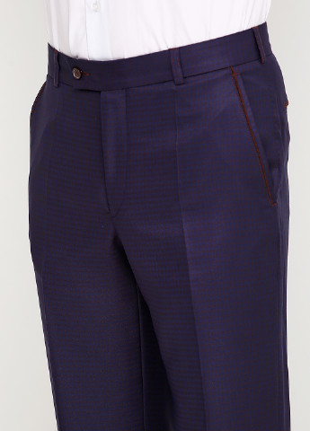 Фіолетовий демісезонний костюм (піджак, брюки) брючний Federico Cavallini