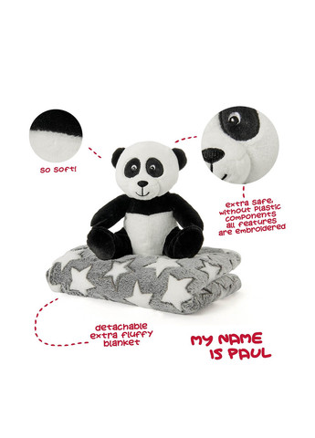 Плед з м'якою іграшкою, 120x80 см Perletti (363640821)