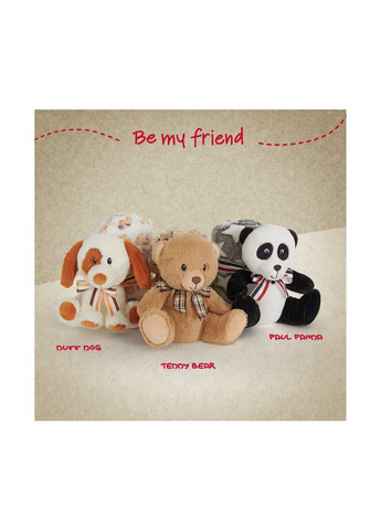 Плед з м'якою іграшкою, 120x80 см Perletti (363640821)