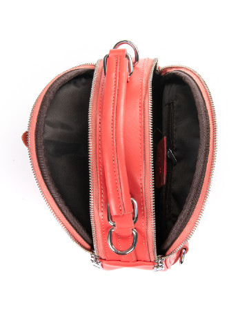 Сумка-рюкзак Alex Rai однотонный красный кэжуал