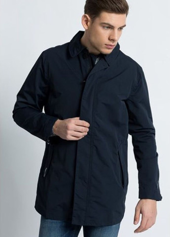 Темно-синяя демисезонная куртка Geox