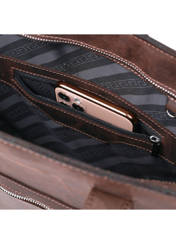 Кожаная сумка-шоппер 36х33х8,5 см Shvigel (253660307)