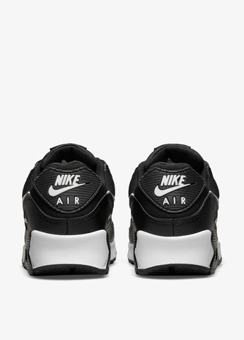 Кроссовки Nike AIR MAX 90 чёрные демисезоны (294760941)