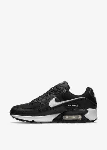 Кроссовки Nike AIR MAX 90 чёрные демисезоны (294760941)