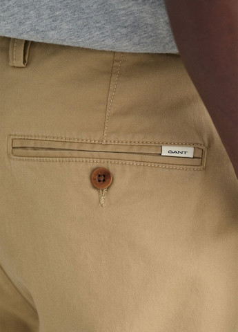 Песочные кэжуал демисезонные чиносы брюки Gant