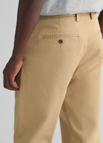 Песочные кэжуал демисезонные чиносы брюки Gant