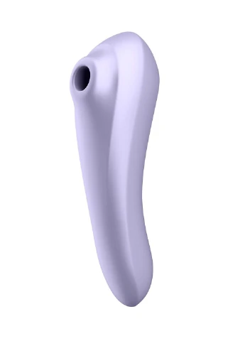 Смарт вибратор и вакуумный стимулятор 2-в-1 Dual Pleasure Mauve Satisfyer (254151867)