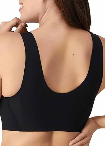 Чорний топ бюстгальтер Bali без кісточок нейлон