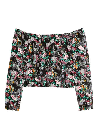 Чорна блуза H&M