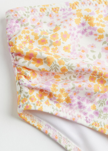 Цветные купальные трусики-плавки с цветочным принтом H&M