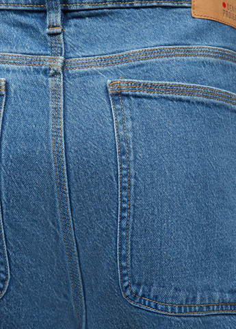 Синие демисезонные карго джинсы Denim Project