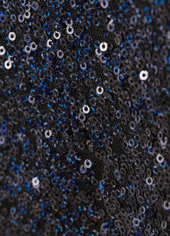 Темно-синее кэжуал платье H&M меланжевое