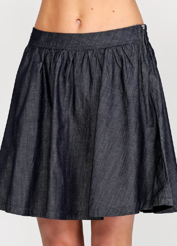 Темно-синяя кэжуал юбка Sassofono