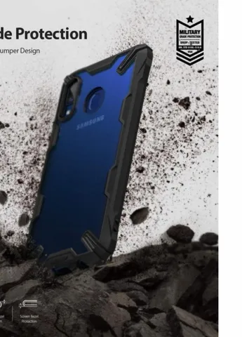 Чехол для мобильного телефона (смартфона) Ringke Fusion X Samsung Galaxy A20 Black (RCS4521) BeCover (201492450)
