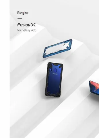 Чехол для мобильного телефона (смартфона) Ringke Fusion X Samsung Galaxy A20 Black (RCS4521) BeCover (201492450)
