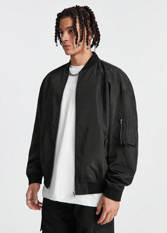 Бомбер SHEIN на блискавці (331536140)