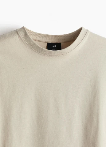 Світло-бежева футболка H&M