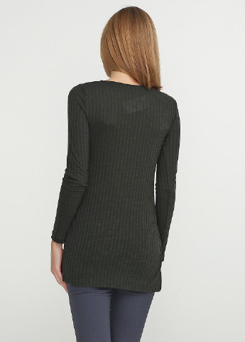 Оливково-зеленый демисезонный пуловер пуловер Terranova