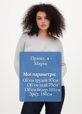 Светло-серая блуза Passage Italia