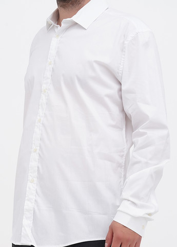 Белая кэжуал рубашка однотонная Liu Jo