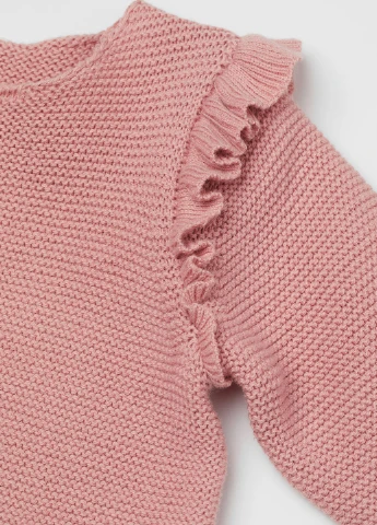 Кардиган демісезон,блідо-рожевий, H&M (254866825)