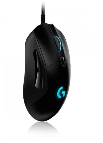 Проводная оптическая эргономичная мышь G407 черная (ЦУ-00030726) Logitech (254761186)