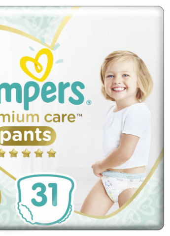 Подгузник Premium Care Pants Extra Large (15+ кг), 31 шт. (8001090759917) Pampers (207383665)