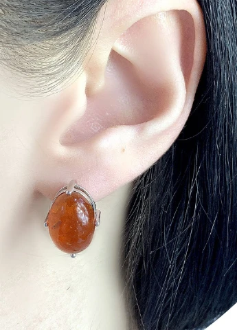 Сережки Silver Flame (153024905)