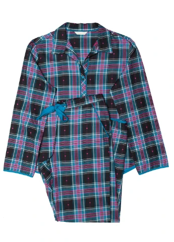 Черная всесезон пижама (рубашка, брюки) рубашка + брюки Cyberjammies