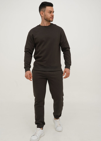 Темно-серый свитшот Trend Collection однотонный без декора (307524186)