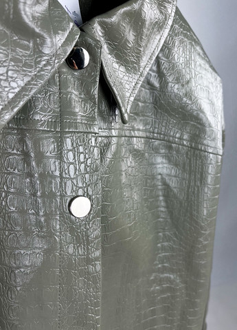 Оливкова демісезонна куртка Boohoo