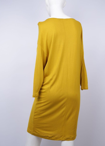 Горчичное кэжуал платье Won Hundred однотонное