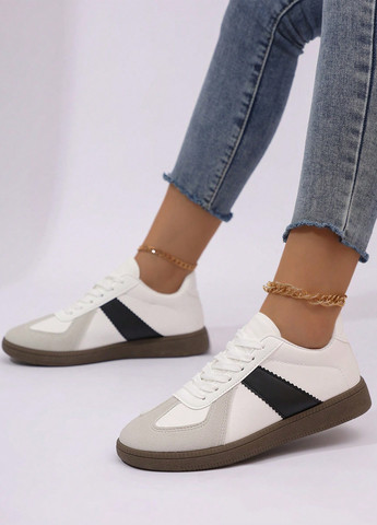 Кроссовки SHEIN белые демисезоны (365437982)