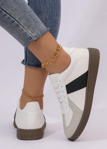 Кроссовки SHEIN белые демисезоны (365437982)