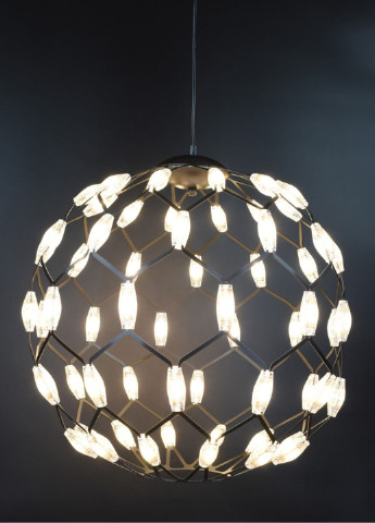 Люстра стельова LED D1289/500-bk Чорний 65х50х50 див. Sunnysky (253527763)