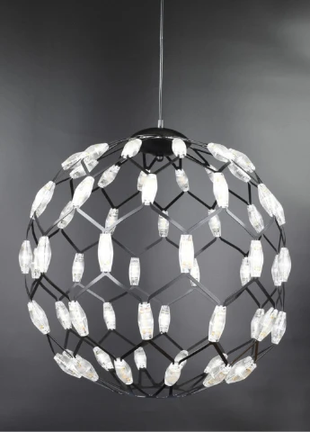 Люстра стельова LED D1289/500-bk Чорний 65х50х50 див. Sunnysky (253527763)