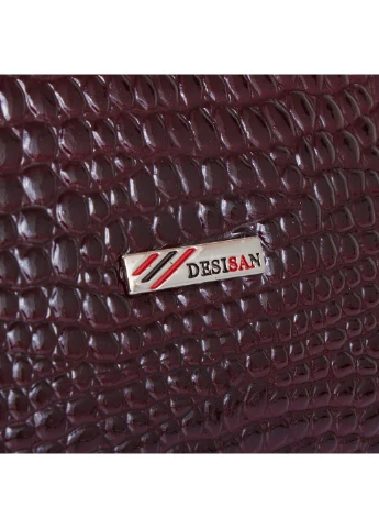 Жіноча шкіряна косметичка 17,5х11х6,5 см Desisan (253491191)