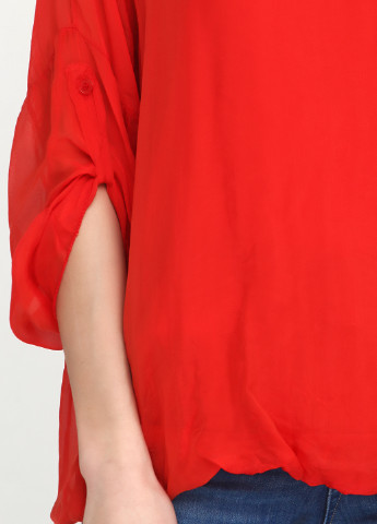 Красная летняя блуза Fashion