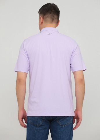 Лавандовая футболка-поло для мужчин Greg Norman однотонная