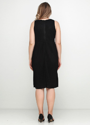 Черное кэжуал платье футляр Junarose однотонное