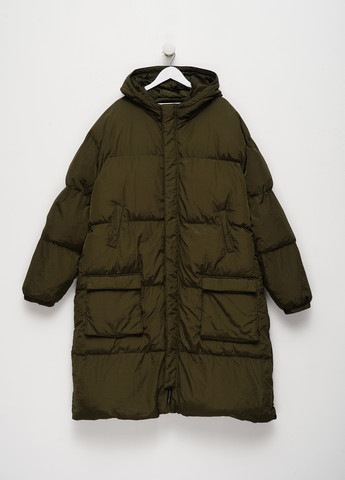 Оливковая (хаки) зимняя куртка Boohoo